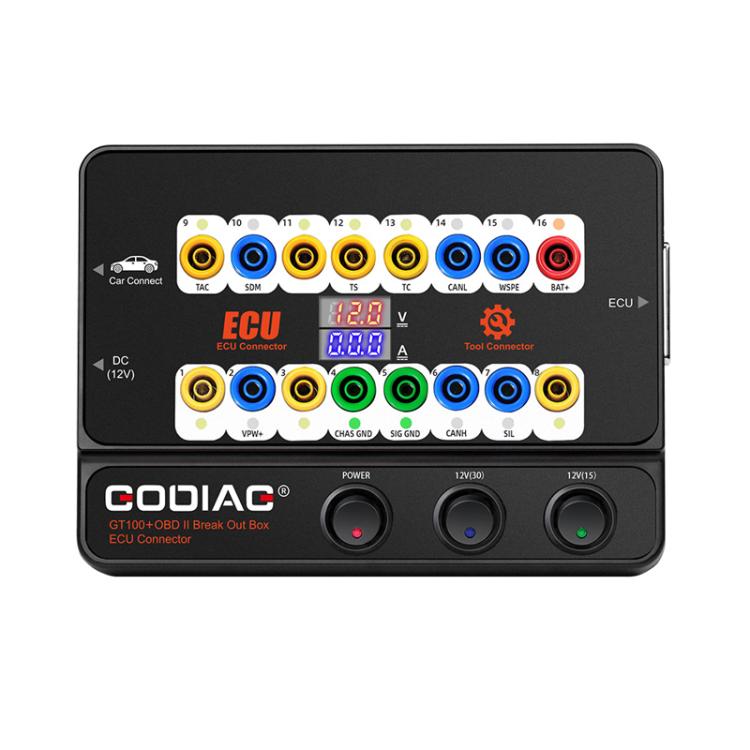 GODIAG GT100+ OBDII Breakout Box Diagnostic Port Tester ECU Bench Connector, UK Plug, UK Plug GODIAG GT100+ OBDII Breakout Box Diagnostic Port Tester ECU Bench Connector, UK Plug, UK Plug